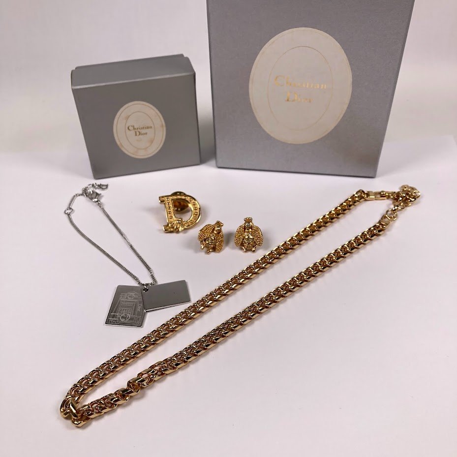 まとめ売り Christian Dior クリスチャンディオール アクセサリー 3点