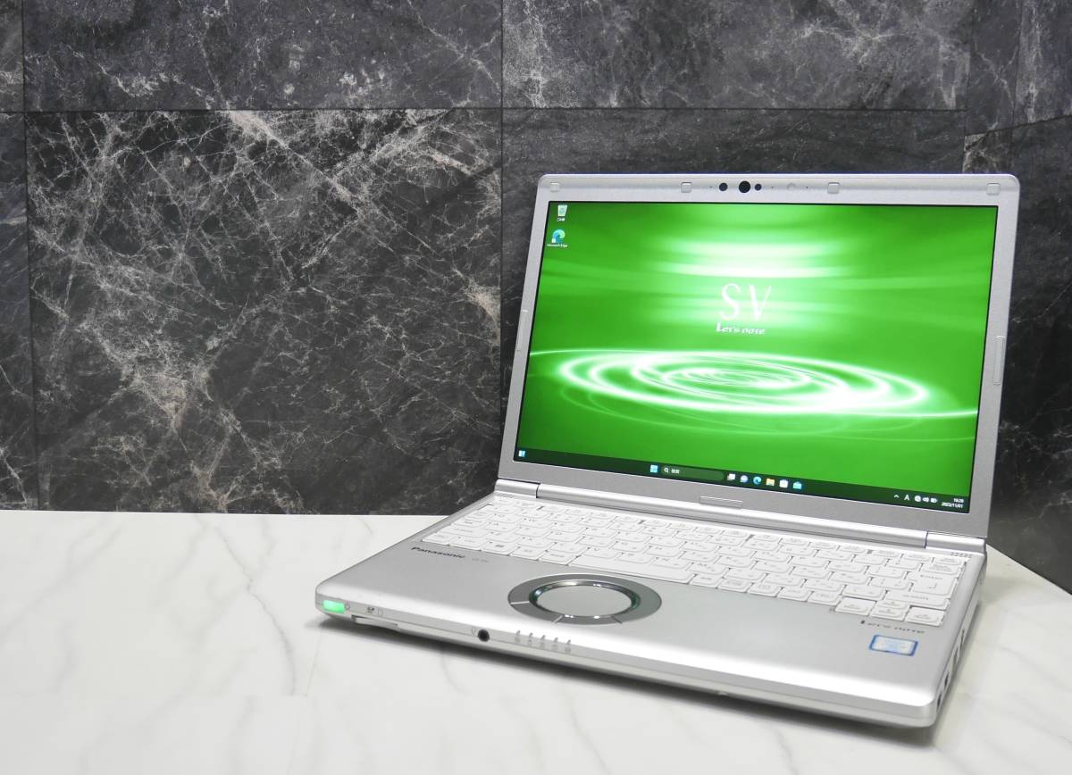i5-8th Panasonic Let'sNote CF-SV8 メモリ8G/SSD256G/Windows11Pro 22H2へアップデート済+DtoD10Pro/12.1型HD+(1920×1200)/CF-SV8TDLVS