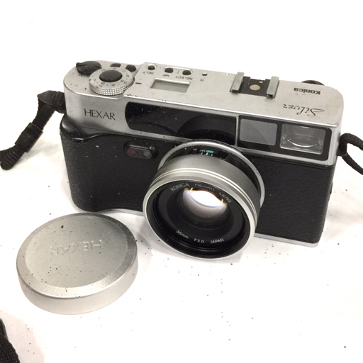 1円 KONICA HEXAR Silver HEXAR LENS 35mm F2.0 コンパクトフィルム