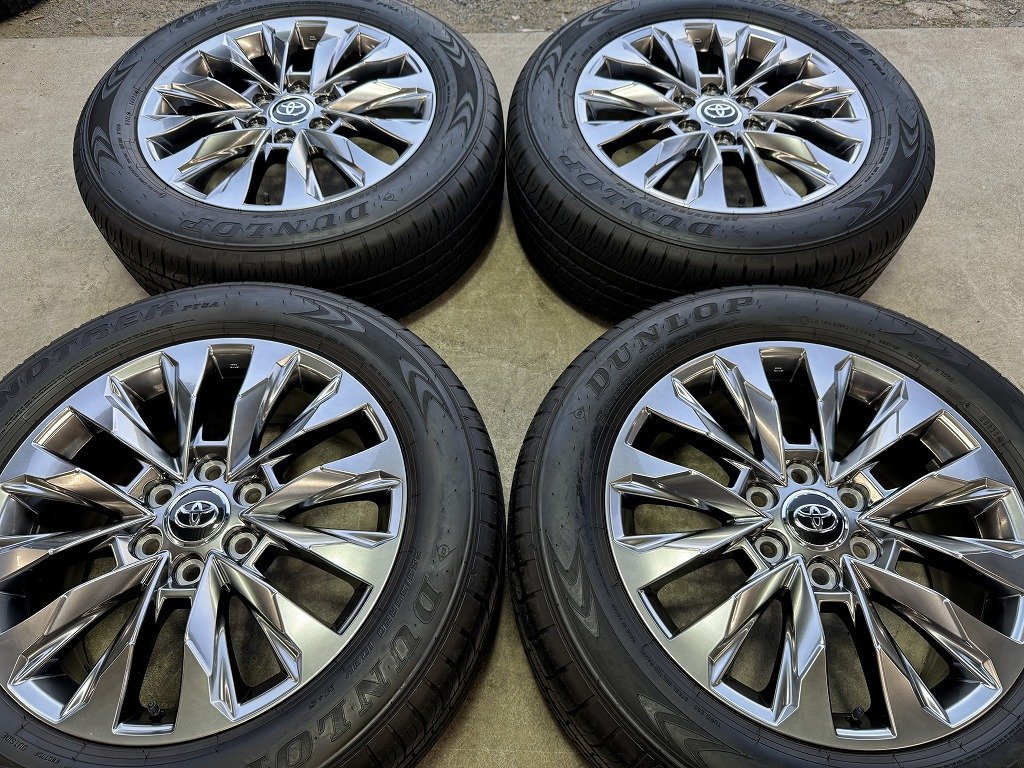 2023年製造 新車外しに近い 4本 ☆ トヨタ 300 ランドクルーザー ZX