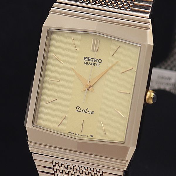 ち*お様 SEIKO Dolce 9521-5170 クォーツ 腕時計 本体　ビ ドルチェ 9521-5170 Seiko Dolce 稼働 1円 セイコー Yahoo