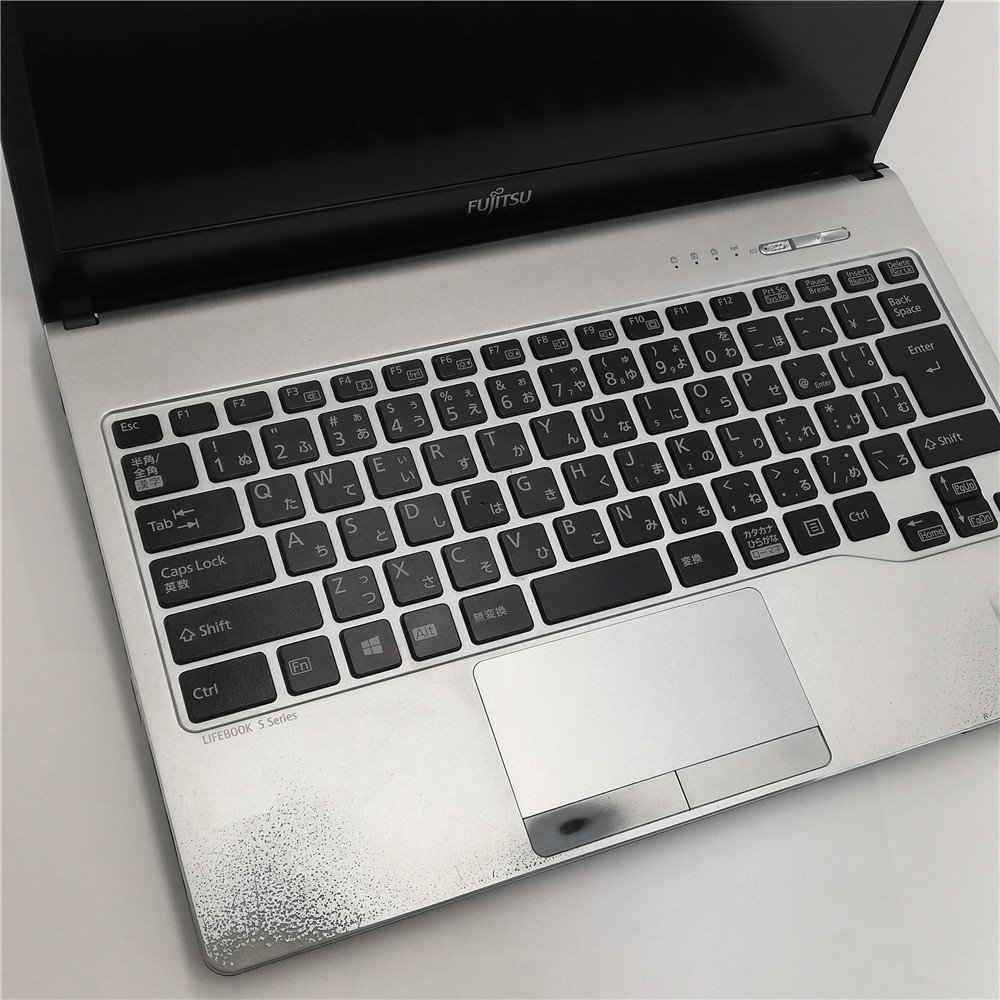 1円～ おまけ有 日本製 高速SSD フルHD 13.3型 ノートパソコン 富士通