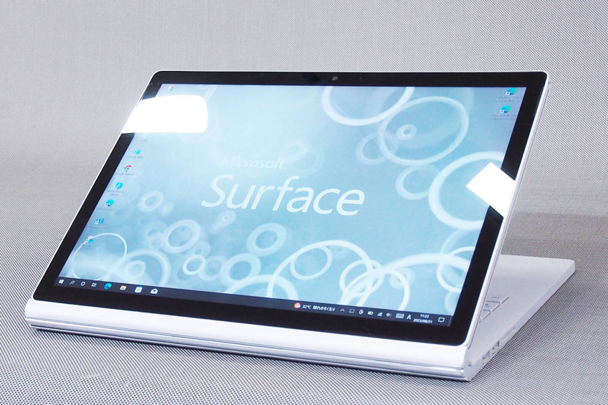 1円～】GeForce+i7+贅沢スペックタブレットPC！Surface Book 2 i7