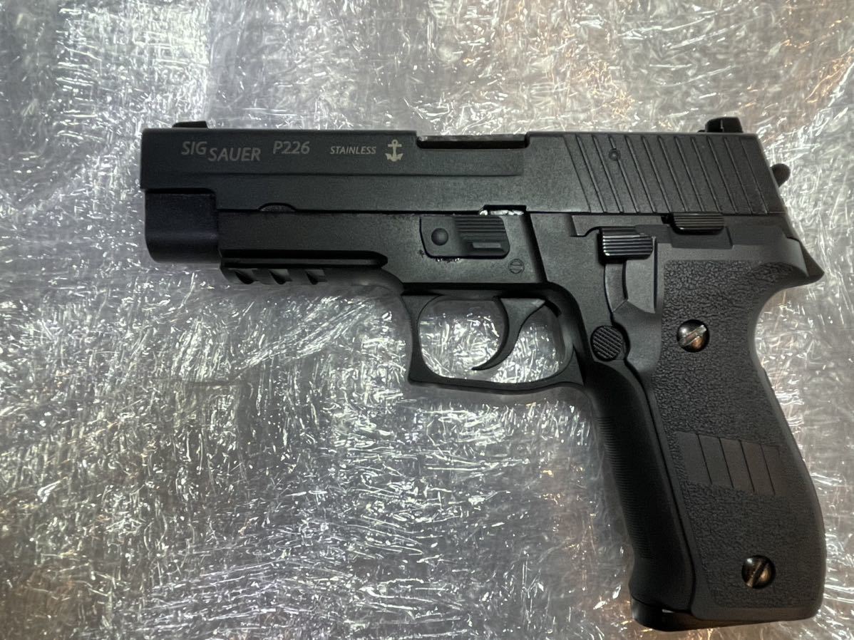 WE SIG P226 NAVY ガスブローバック カスタムパーツ東京マルイ ガスガン 