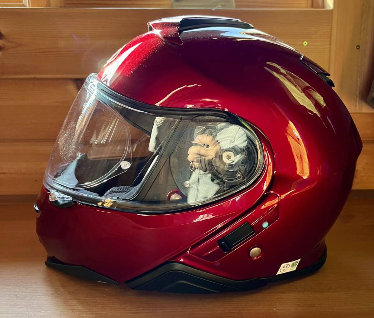 SHOEI マルチテック フルフェイスヘルメット レッド 自動車