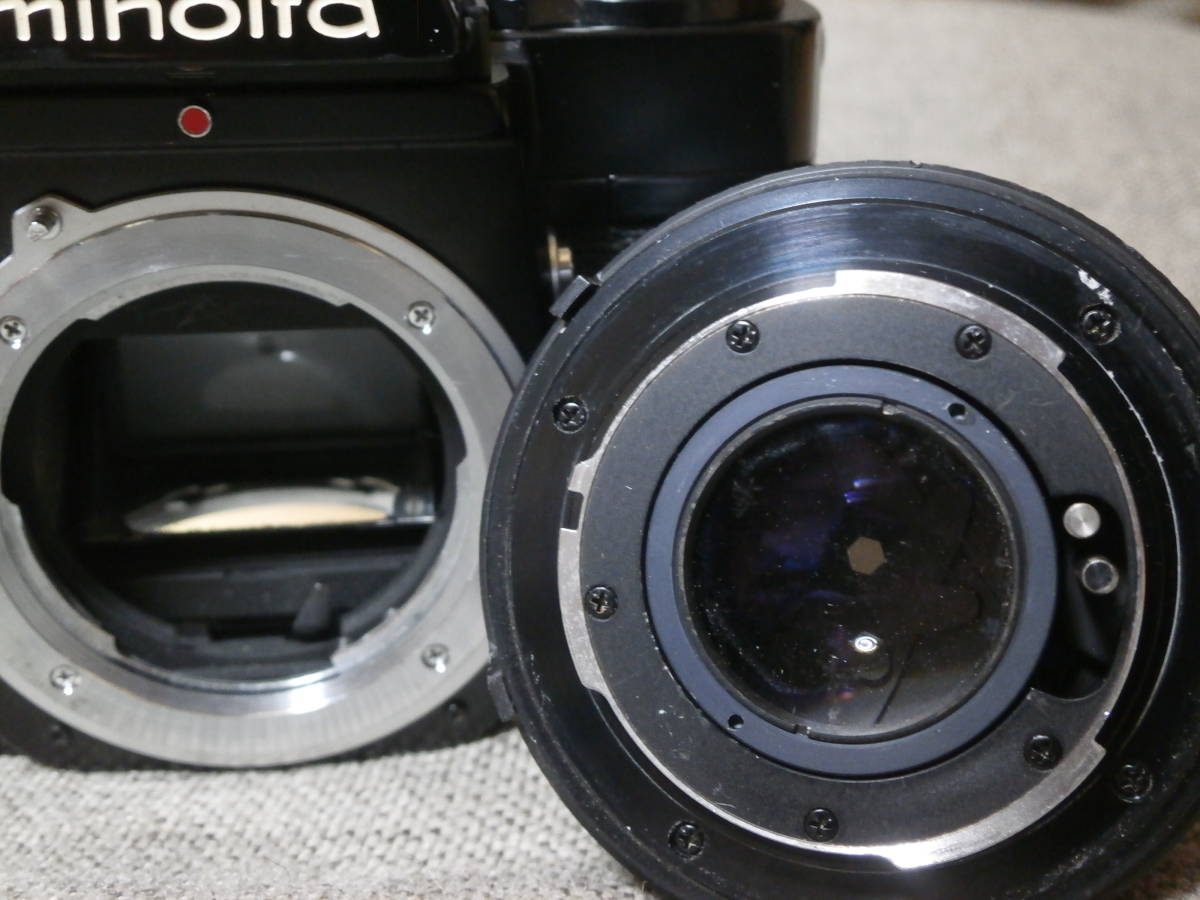 minolta XE MD ROKKOR 50mm 1:1.7 レンズ付き 動作確認済み Minolta