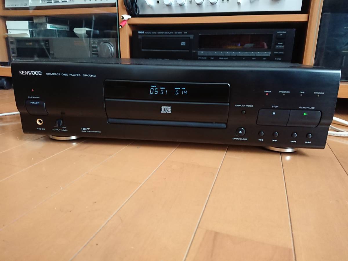 ☆彡KENWOOD CDプレーヤー☆1bit DAC搭載 DP-7040 【現状品】 【公式通販】