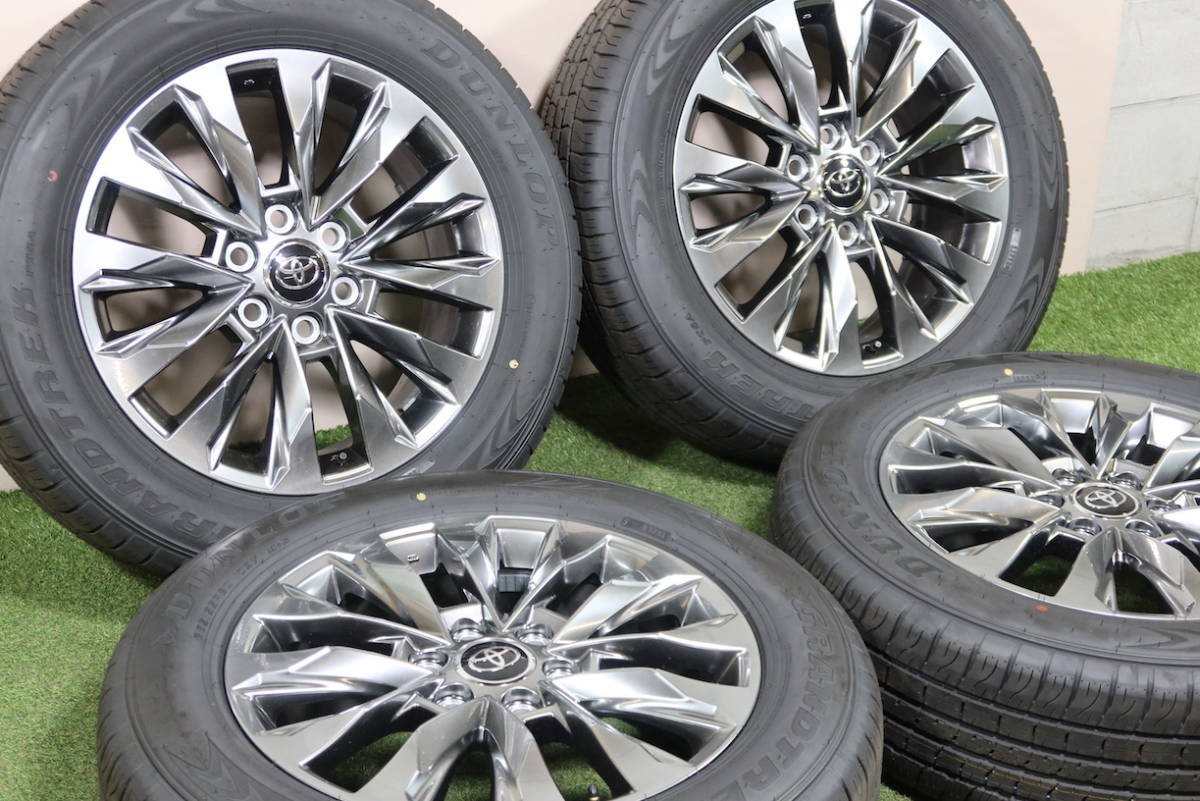 ＜新車外し＞トヨタ ランドクルーザー 300 ZX 純正 20in 8J +60 PCD139.7 グラントレック PT5A 265/55R20 即納 LX600 などに ZX ランドクルーザー トヨタ グリル&amp;バンパー 新車取り外しランクル300 純正新車外し