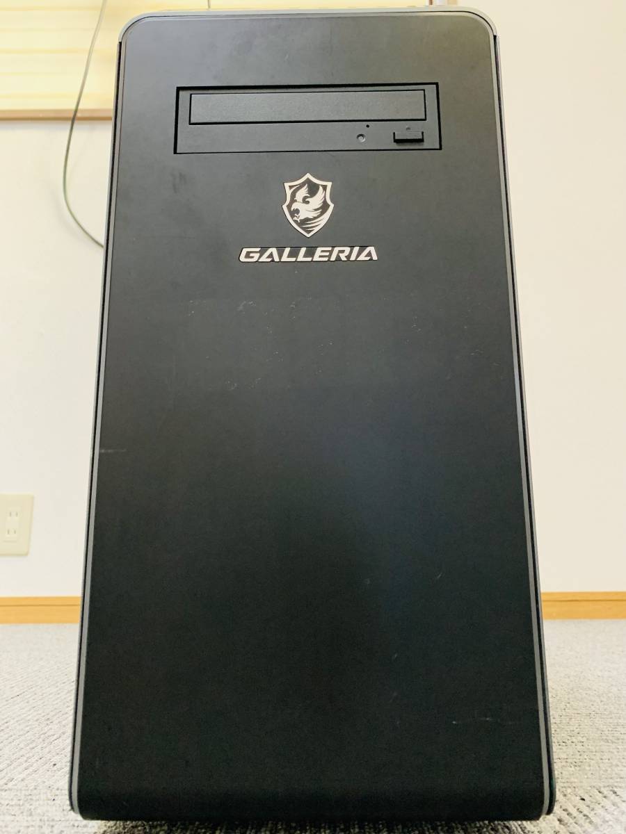 GALLERIA■PCケース■CPUクーラー DVDドライブ SATAケーブル付き■ジャンク扱い GALLERIA PCパーツ THIRDWAVE 0 Ryzen 部品取り