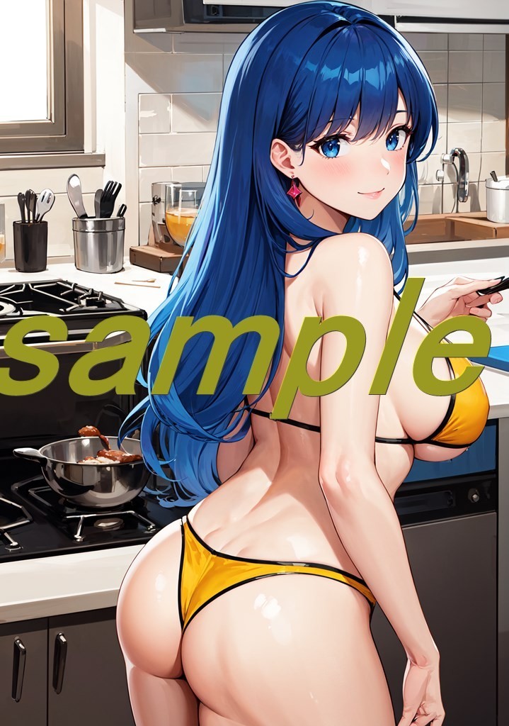 1124 ダーティペア ユリ 同人 アニメ ポスター A4 高品質 美少女 巨乳 イラストアートポスター セクシーアート3).png