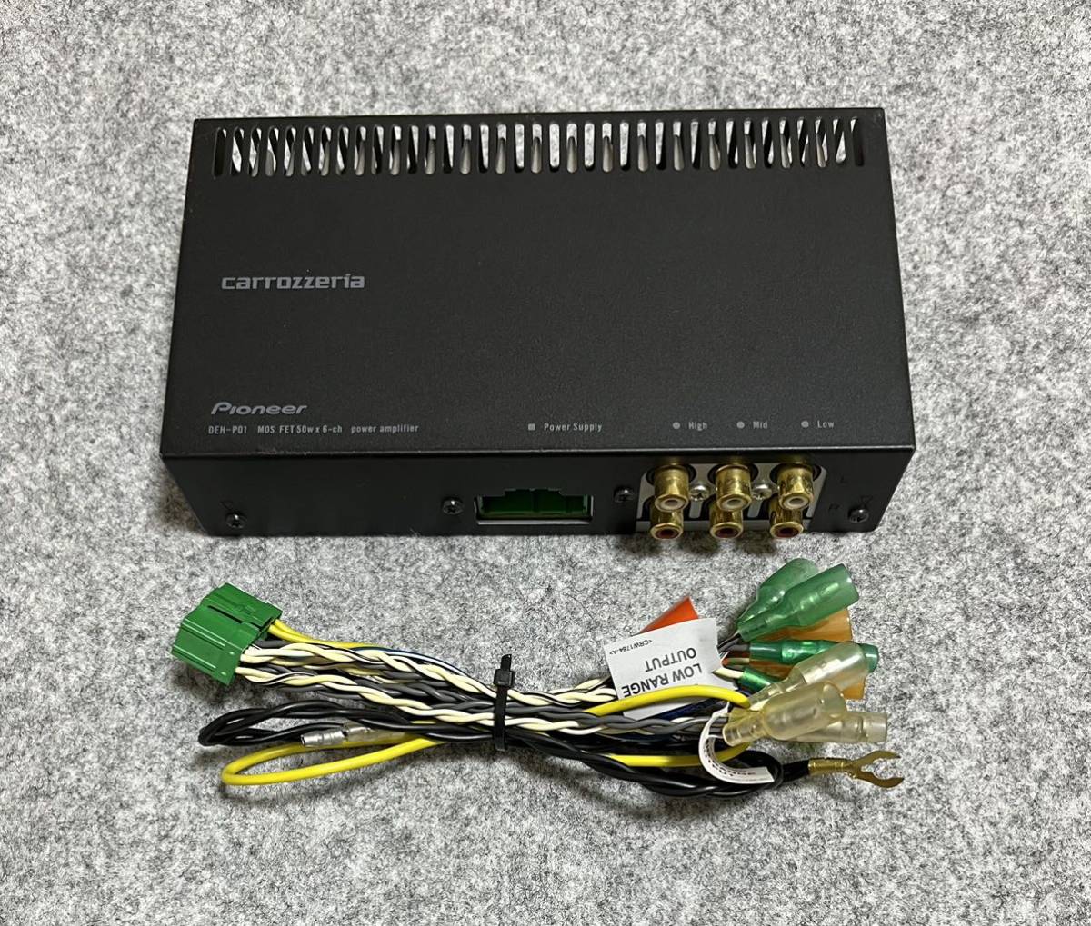 ADDZEST (Clarion) APA2150G 2chパワーアンプ made in JAPAN