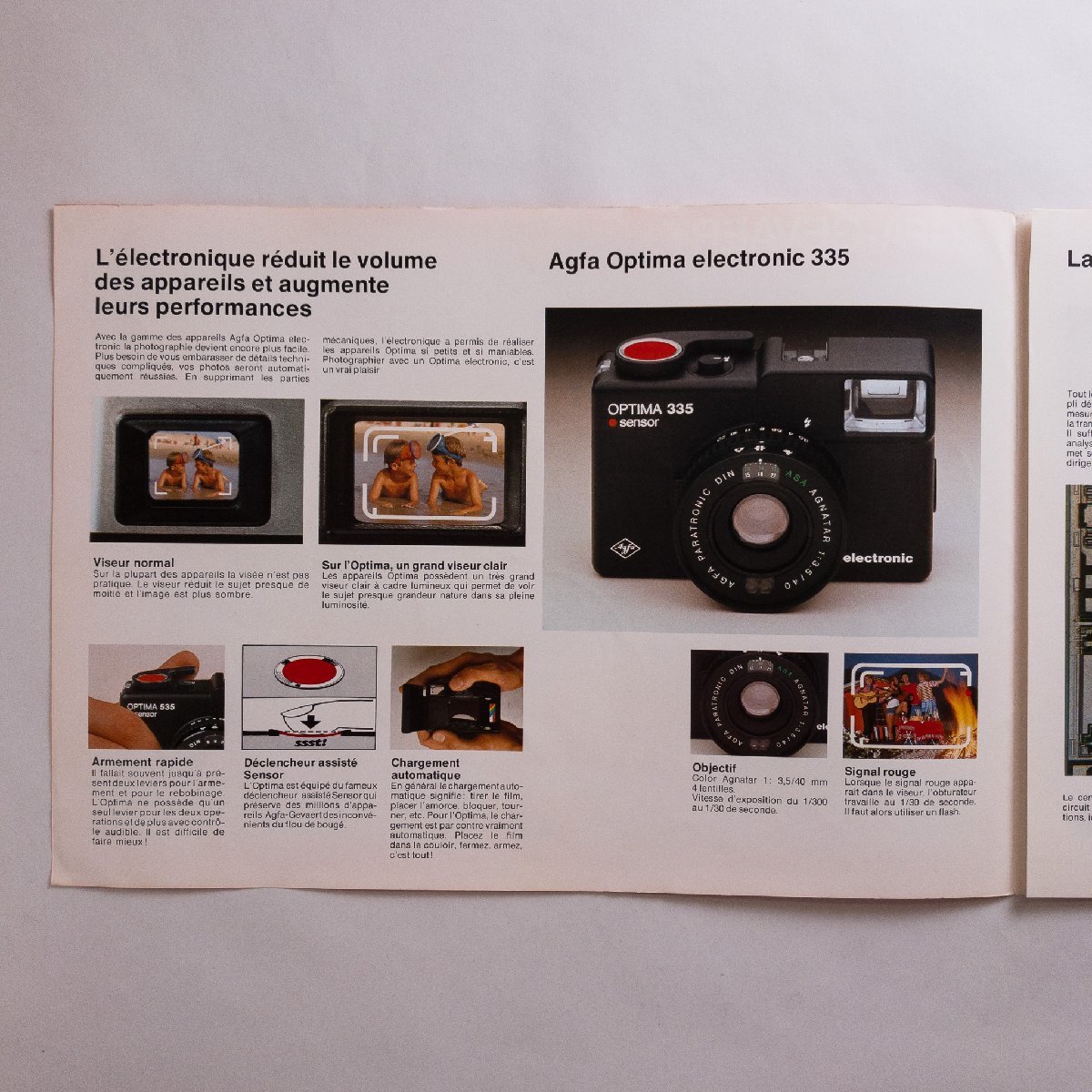 カタログ AGFA - OPTIMA ELECTRONIC Vos Photos russies automatiquement カメラ フィルム_2