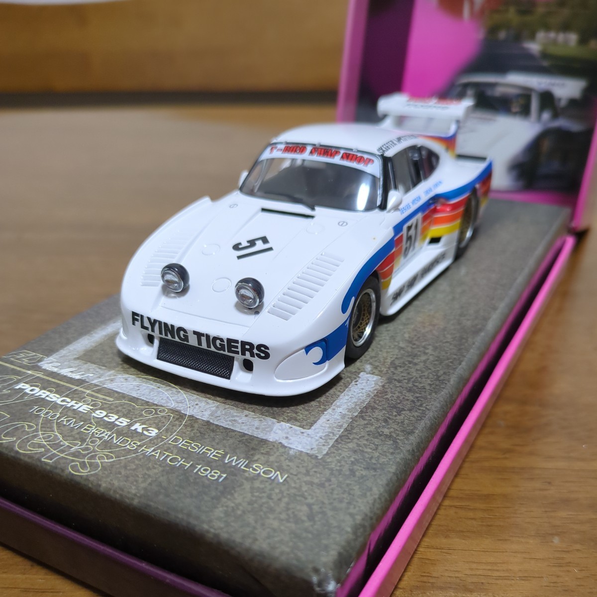 【数量限定，お買い得】 1/32 FLY '81 ポルシェ935 K3 #51 1000km ブランズ ハッチ D.Wilson Porsche BOX(車体)｜売買されたオークション情報、yahooの商品情報をアーカイブ公開 - オークファン 車体