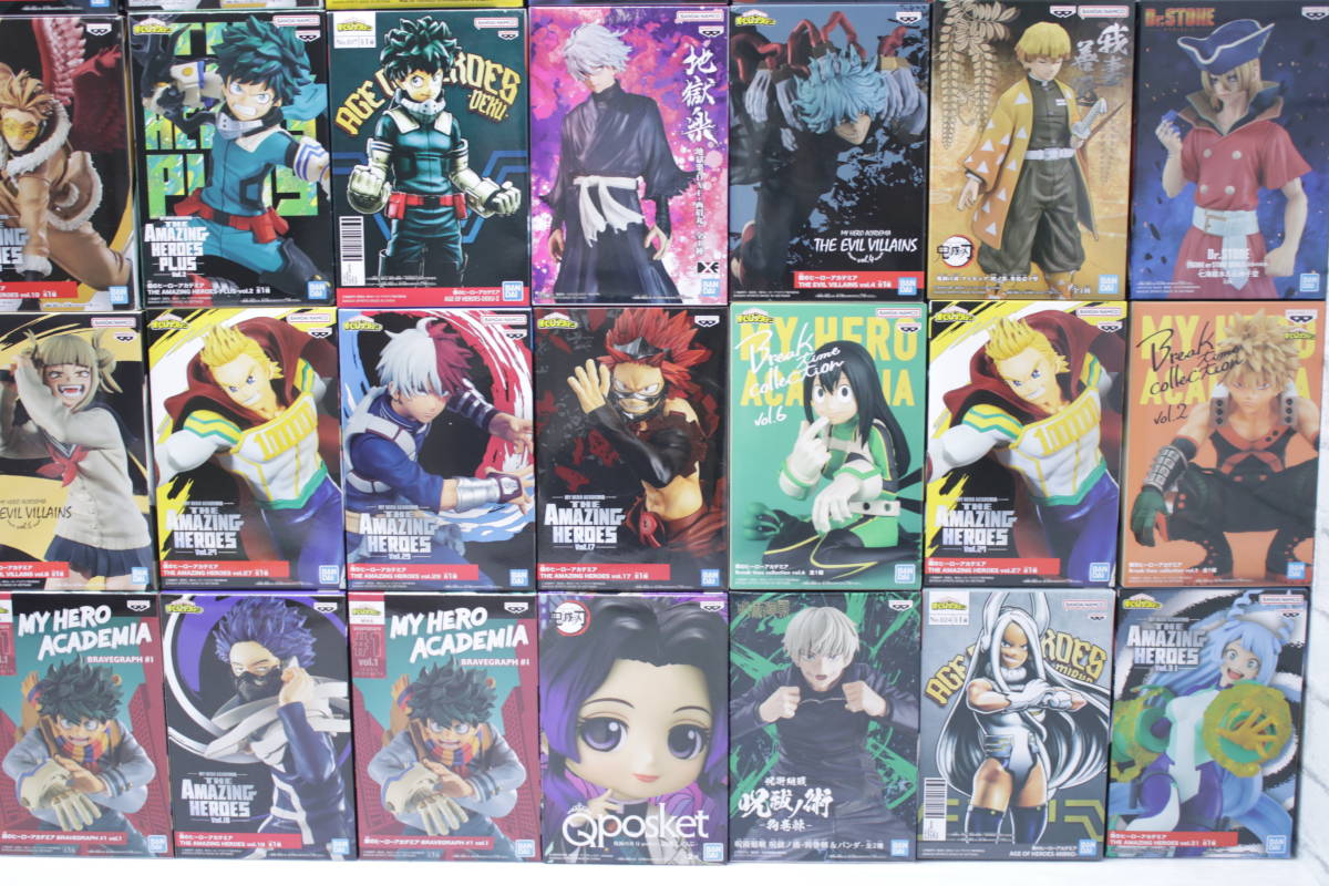◎130【未開封】【1円～】フィギュアまとめ☆大量 鬼滅の刃 呪術廻