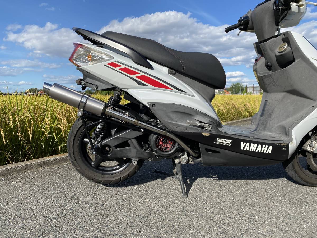 ガレージバル　ストリートマフラー　バッフル付き ガレージ バル製 シグナスXマフラー バッフル付きストリート仕様