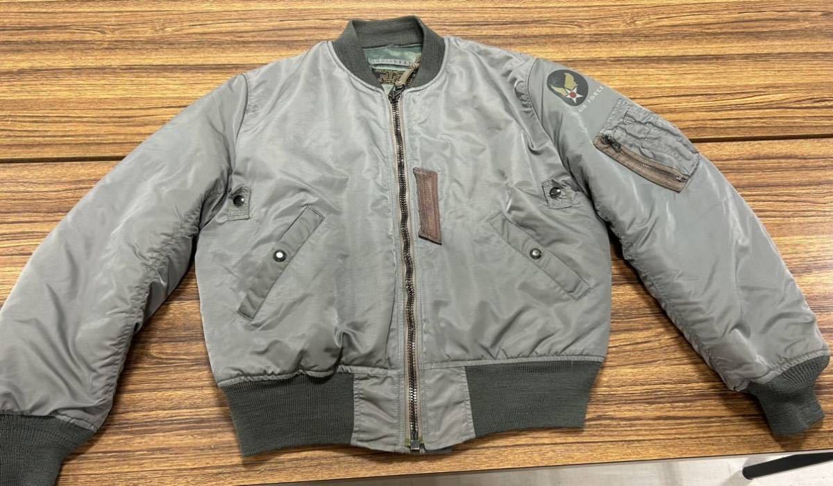 BUZZ RICKSON'S TYPE MA-1フライトジャケット MIL-J-8279 復刻モデル MEDIUM 90s M品番 321-M11044 