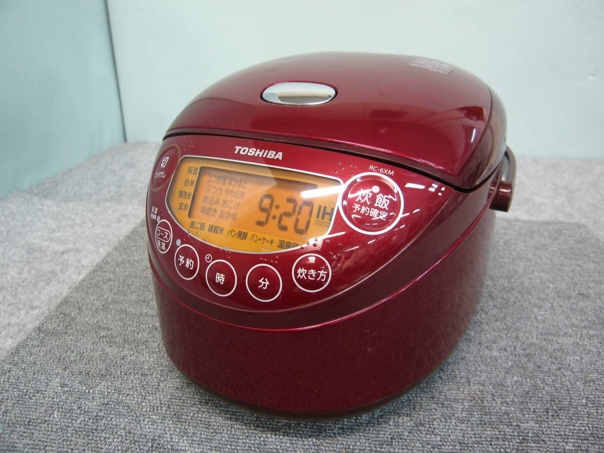 ◎TOSHIBA 東芝　IH炊飯ジャー RC-6XM 3.5合炊き 2021年製 中古品◎