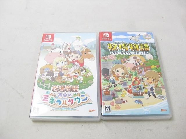 【同梱可】中古品 ゲーム Nintendo switch ニンテンドースイッチ ソフト 牧場物語 再開のミネラルタウン オリーブタ