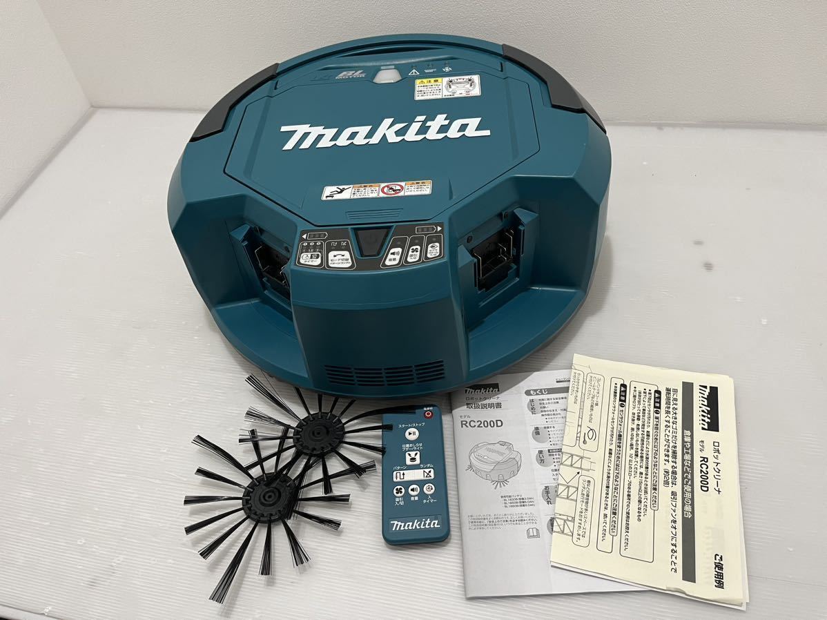 DH(1017k12) makita マキタ 18V 充電式ロボットクリーナ RC200D 本体
