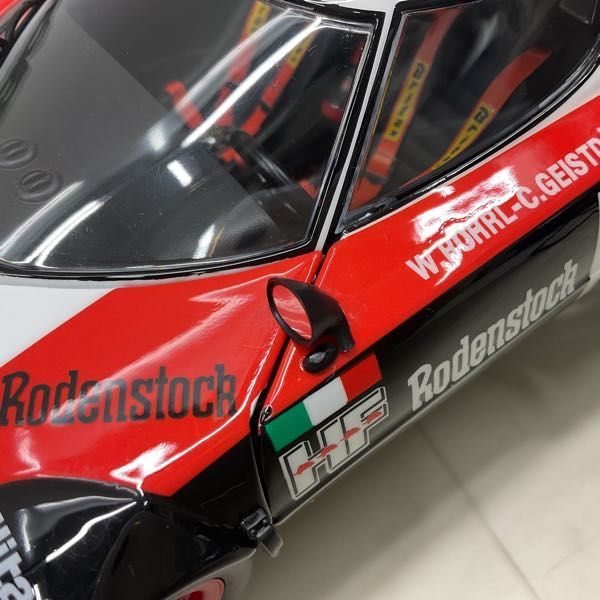 1円〜 破損 京商 1/18 LANCIA STRATOS HF 1978 Hunsruck #1 Pirelli