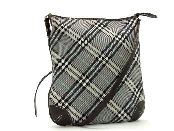 1円 BURBERRY バーバリーブルーレーベル ノバチェック キャンバス