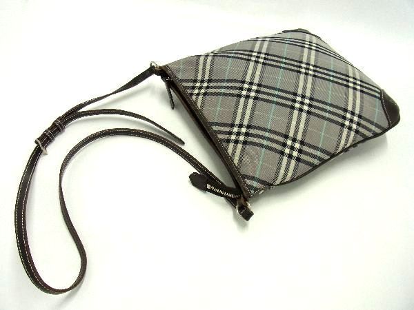 1円 BURBERRY バーバリーブルーレーベル ノバチェック キャンバス