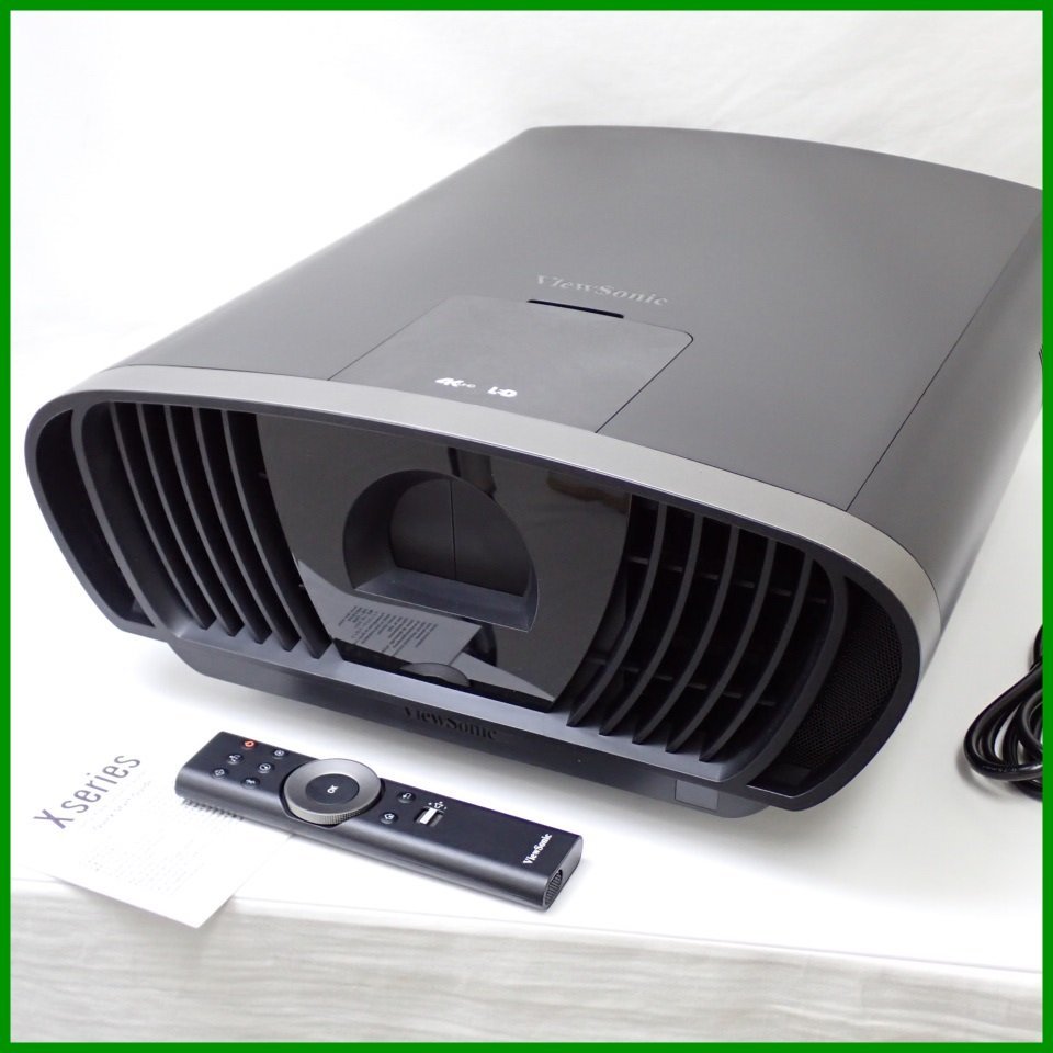 人気，定番人気 ビューソニック 4K UHD ホームシネマLEDプロジェクター X100-4K+/2020年製/映像機器/付属品多数/外箱付き/ &1571800126(本体)｜売買されたオークション情報、yahooの商品情報をアーカイブ公開 - オー 本体