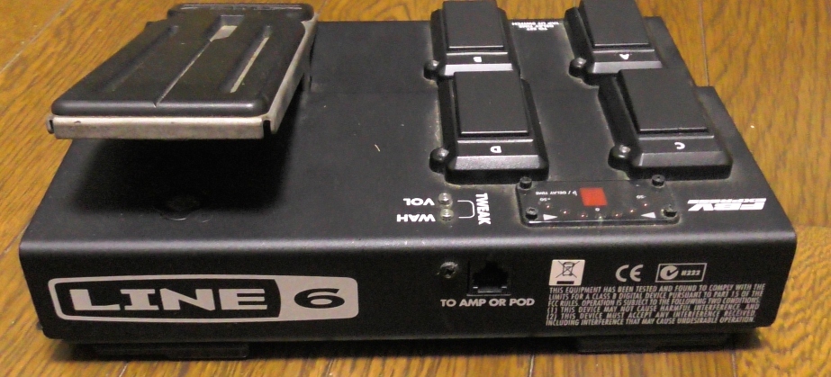 Line6 FBV Express / ライン6　コントロールペダル アンプやPOD等