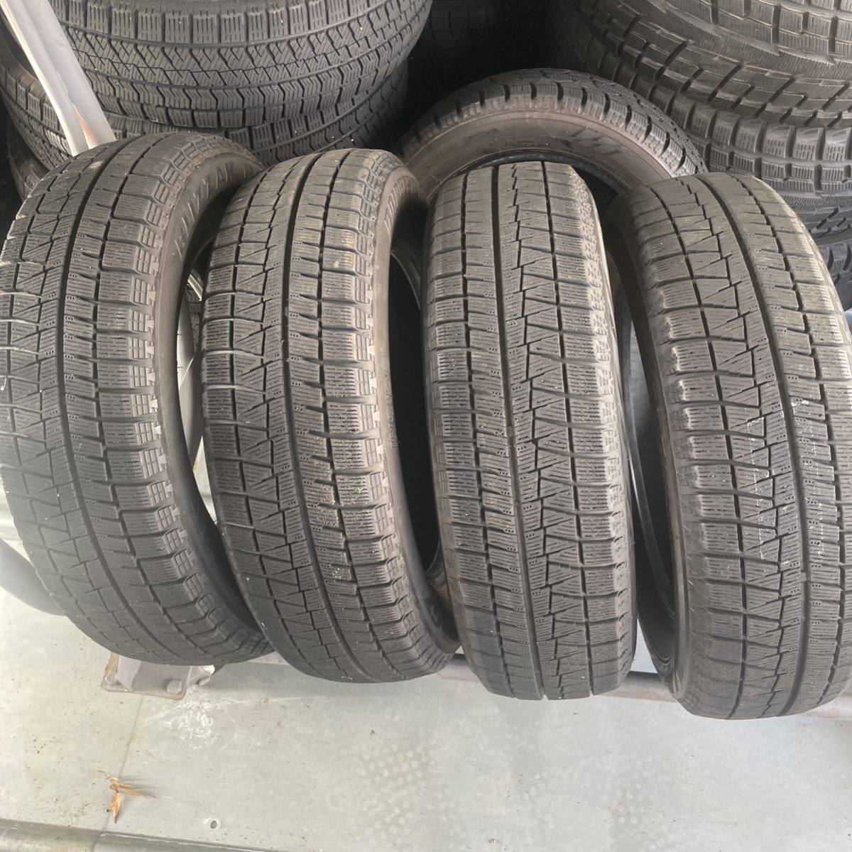 [送料無料] 175/65R15 ブリヂストン ブリザックレボGZ 4本　2016年製　中古冬タイヤ