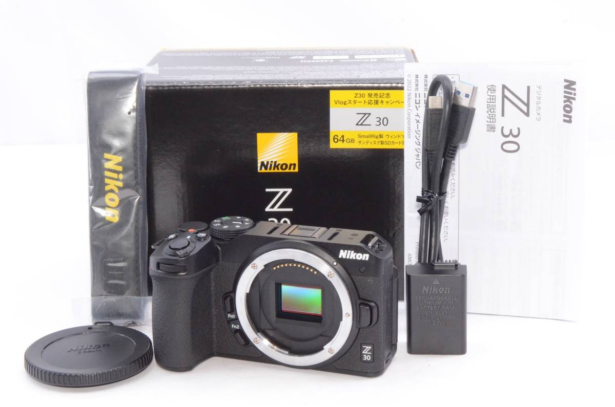 ショット数495枚★Nikon ニコン Z 30 ボディ★元箱付
