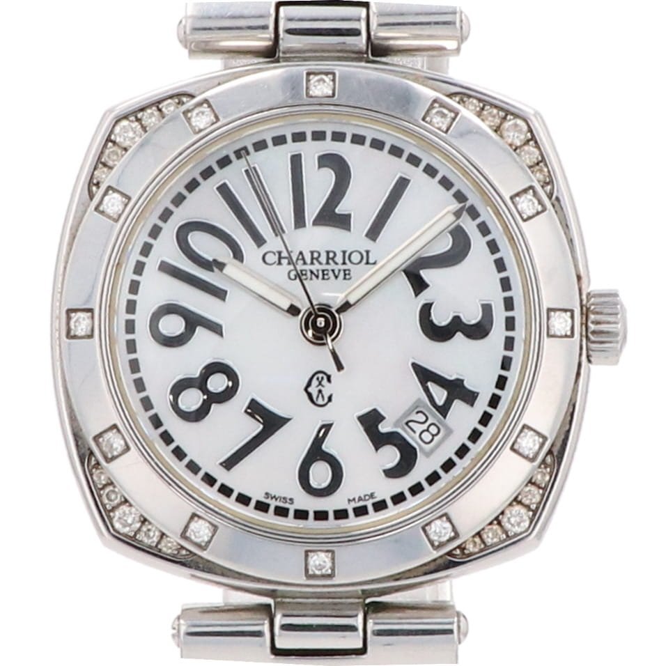 【ジャンク品】 シャリオール CHARRIOL アレキサンダーレアEH50th 限定 腕時計 クォーツ 【中古】