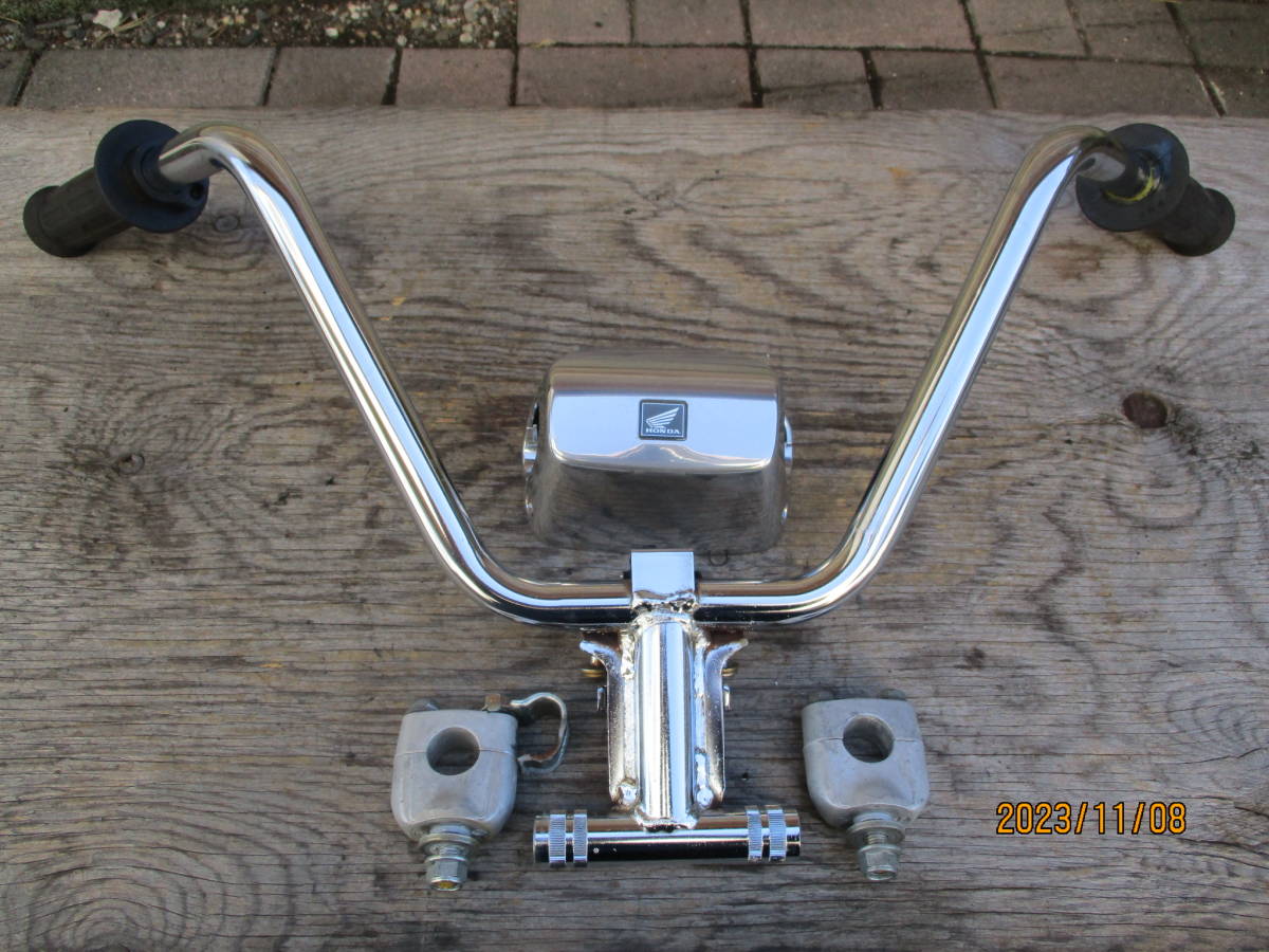 110　フュージョンX　純正ハンドル