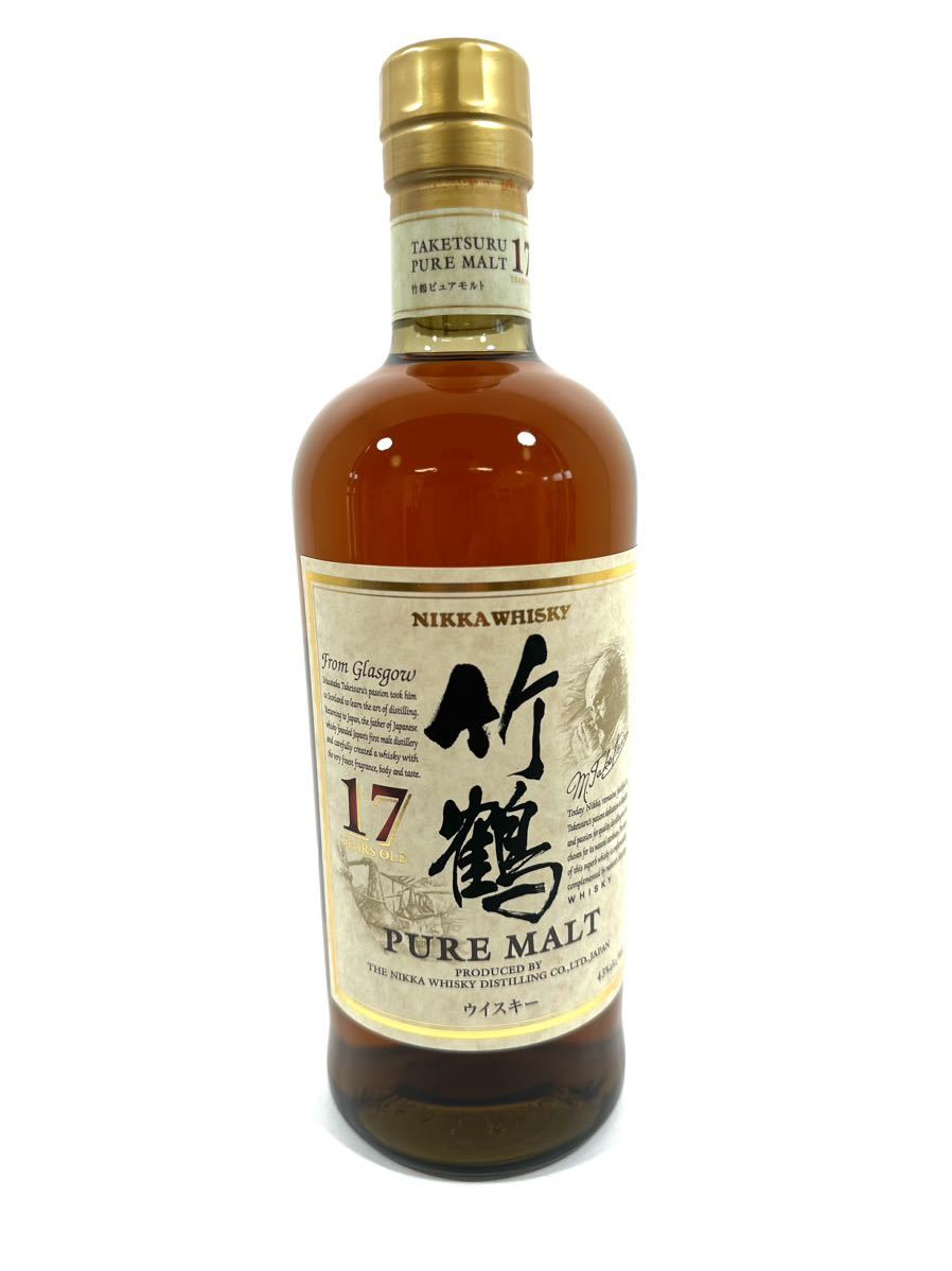 爆買い，新品】 NIKKA ニッカ 竹鶴17年 ピュアモルトウイスキー 700ml