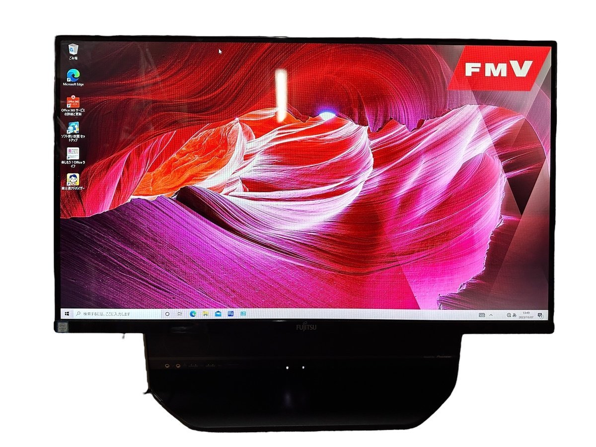 【美品ジャンク】27型ワイドデスクトップパソコン ESPRIMO FH90/A3 美品ジャンク】27型ワイドデスクトップパソコン ESPRIMO FH90/A3 美品
