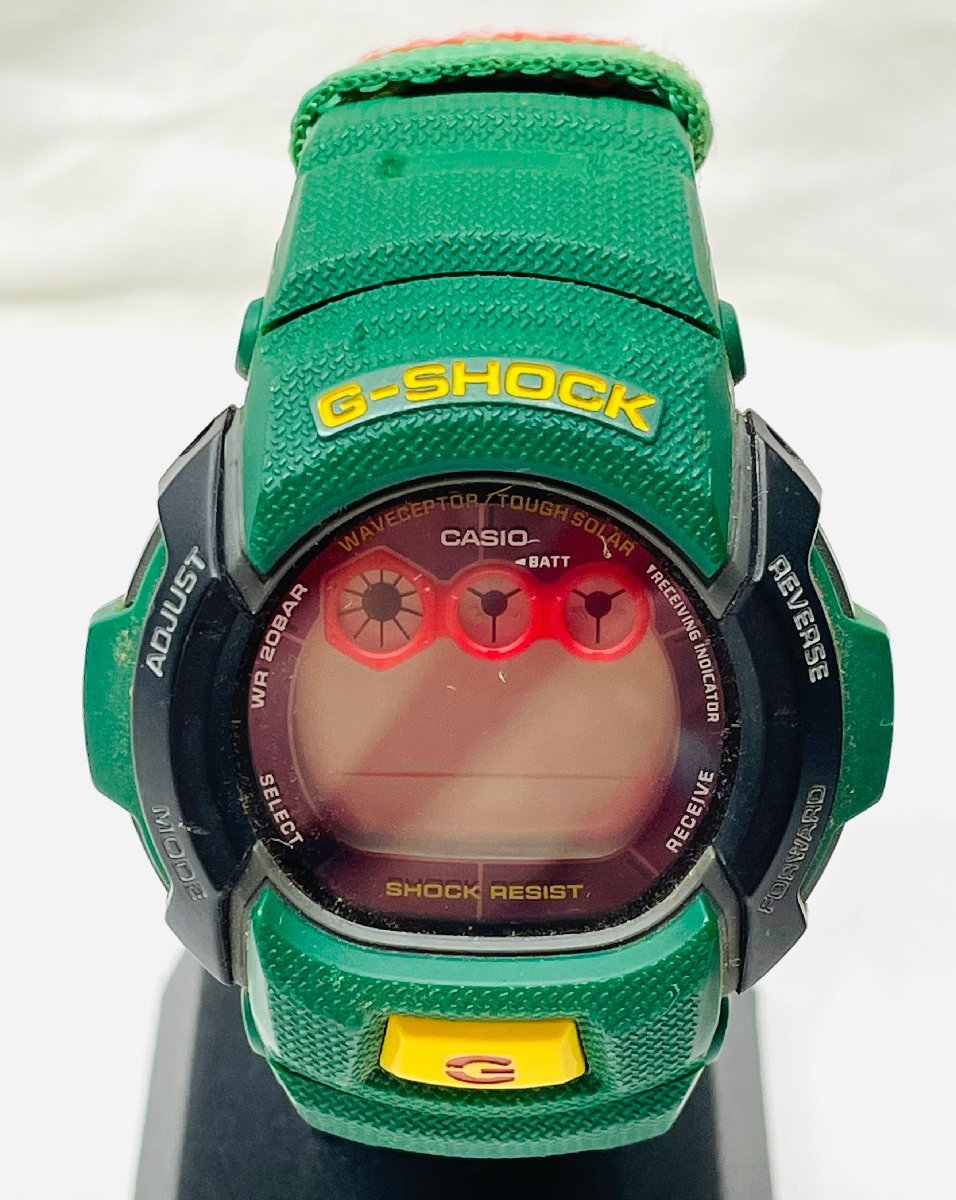 ジャンク】G-SHOCK/Gショック FROGMAN 2000年特別仕様モデル 赤蛙 DW