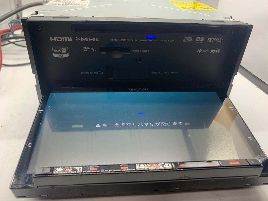 ケンウッドMDV-Z701W TV/USB/DVD/BT(操作確認済み) 3MDV-Z701W フルセグ ブルートゥース HDMI ケンウッド カーナビ 楽天
