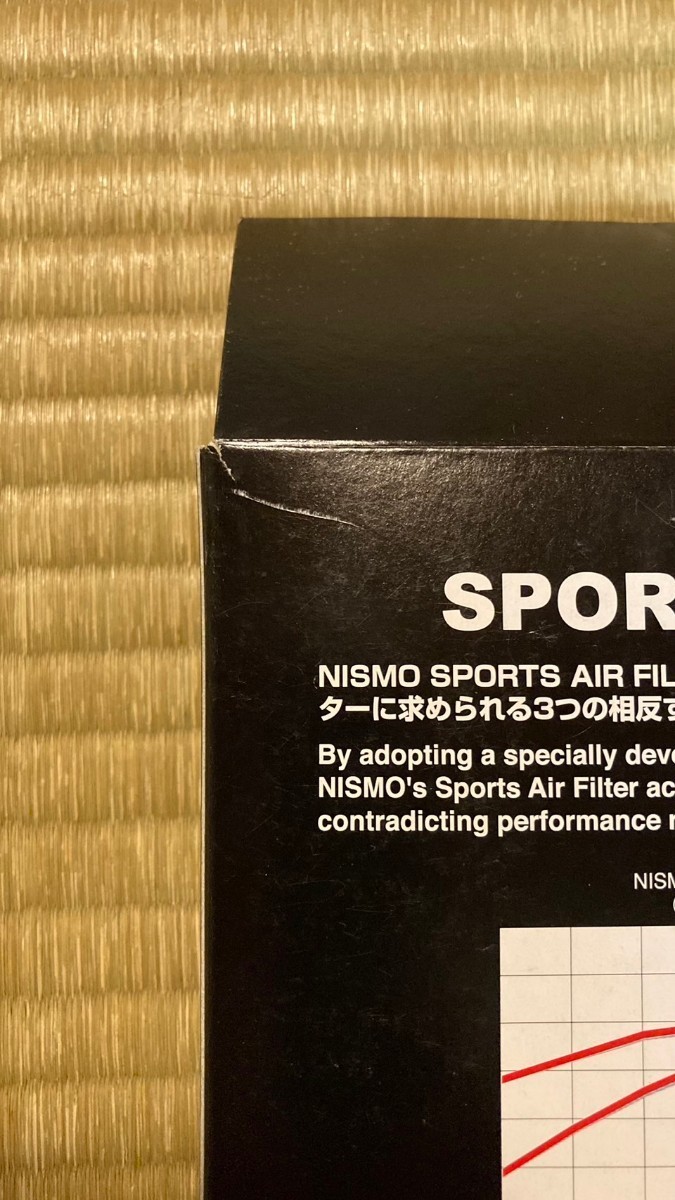 (新品未使用)NISMO エアフィルター スカイラインGT-R BNR34 旧タイプ ニスモ