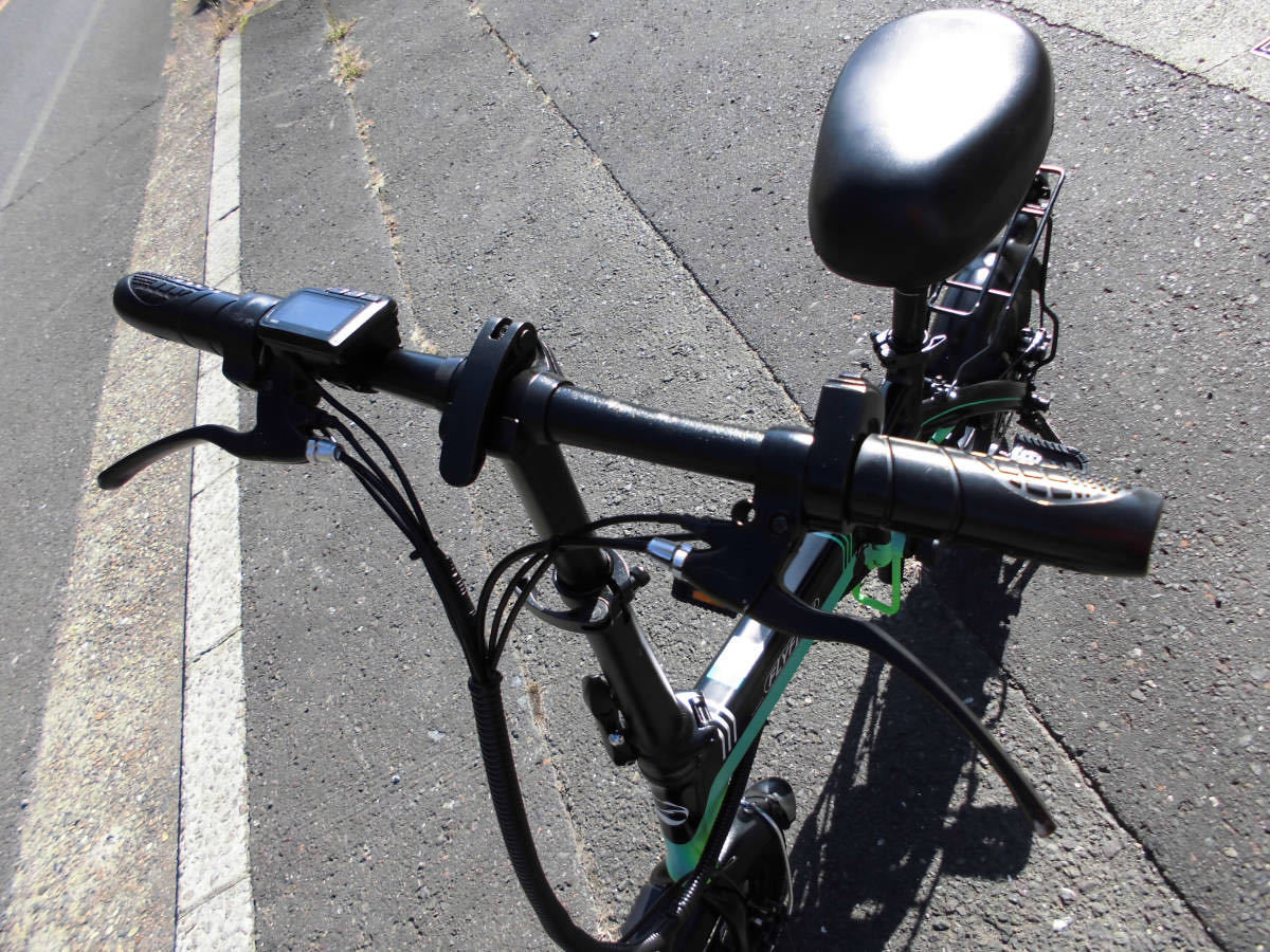 1円～FLYFISH ディスク式 折り畳み電動自転車 新しいリチウム