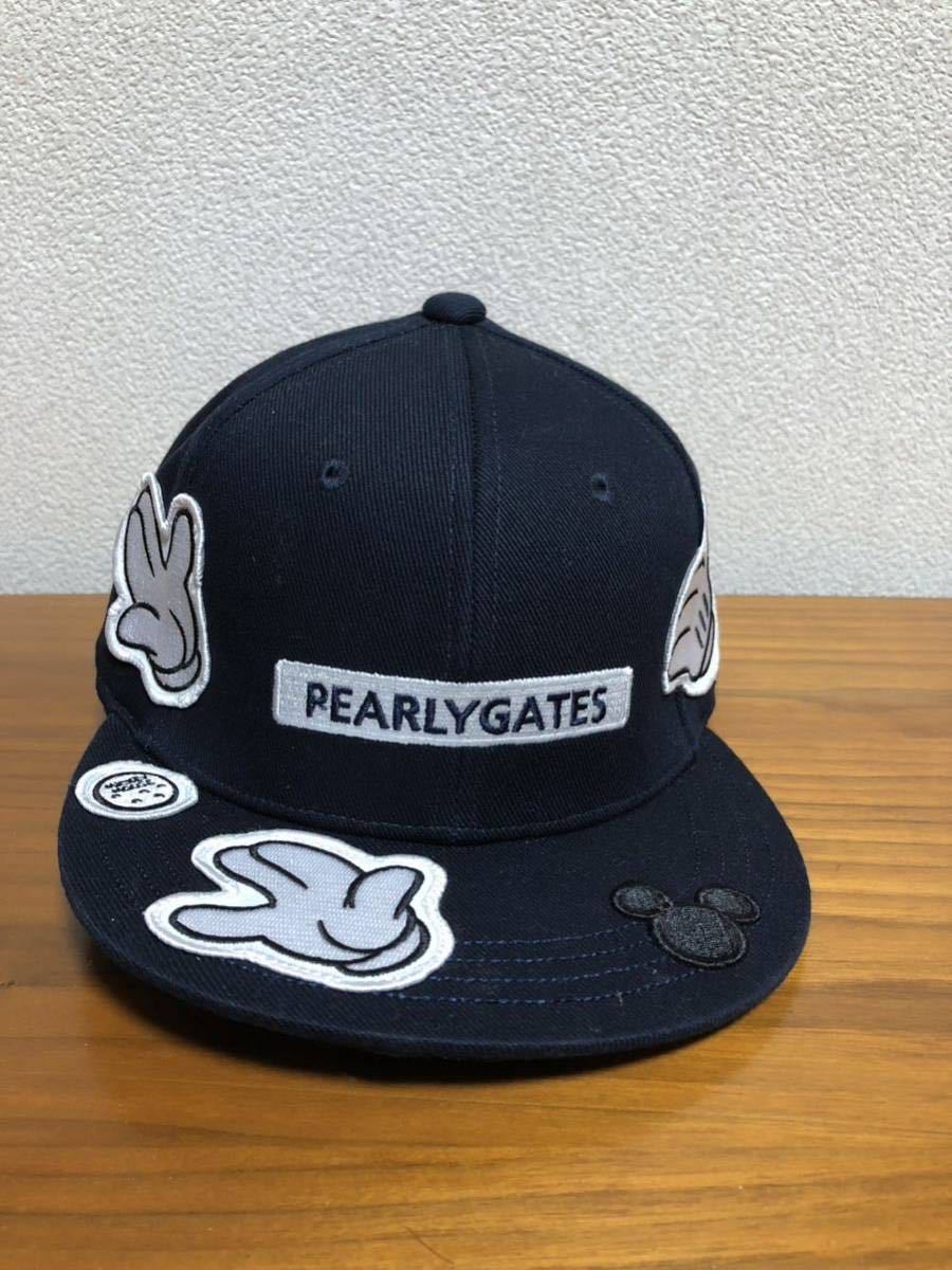 新品タグ付き　PEARLY GATES ミッキーマウス柄　キャップ 新品タグ付き PEARLY GATES ミッキーマウス柄 キャップ PEARLY GATES