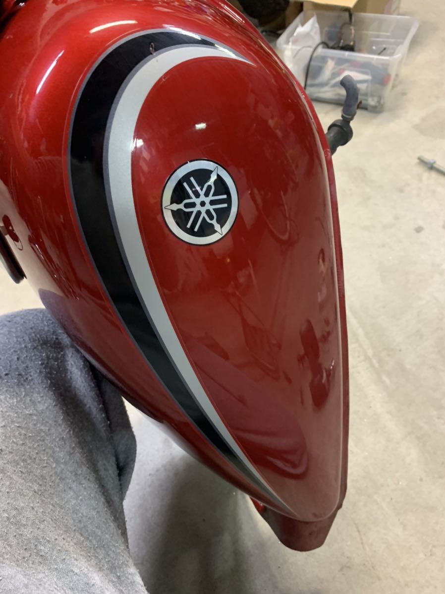 YB 125sp タンク キャップ 鍵 コック センサー付き 凹みなし 内サビ