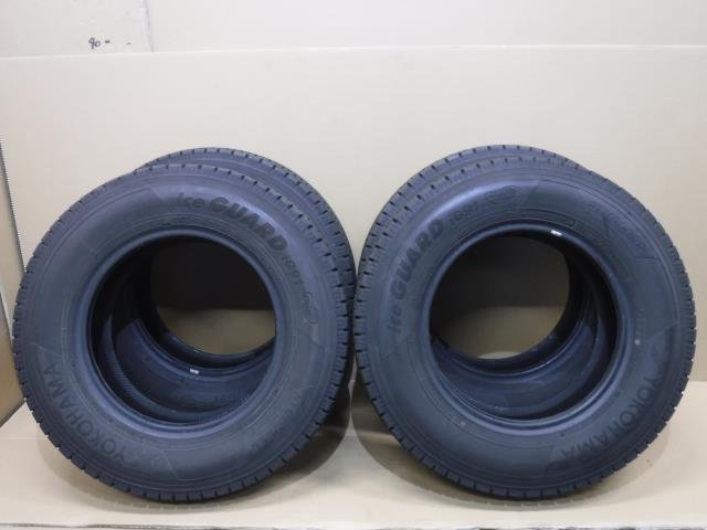 【岩手 盛岡発】中古 ヨコハマ スタッドレス 冬 タイヤ ice GUARD iG91 175/80R14 94/93N LT 4本 2021年製
