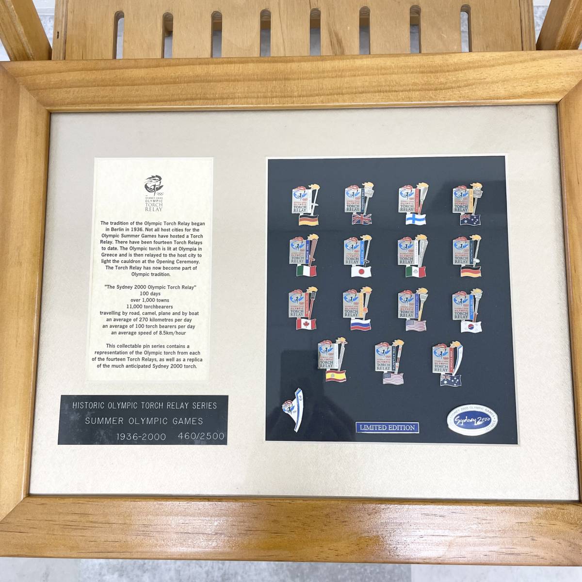 シドニー五輪 聖火リレー ピンバッジ 9個 シドニー五輪 聖火リレー ピンバッジ 9個 ◇限定品◇シドニー