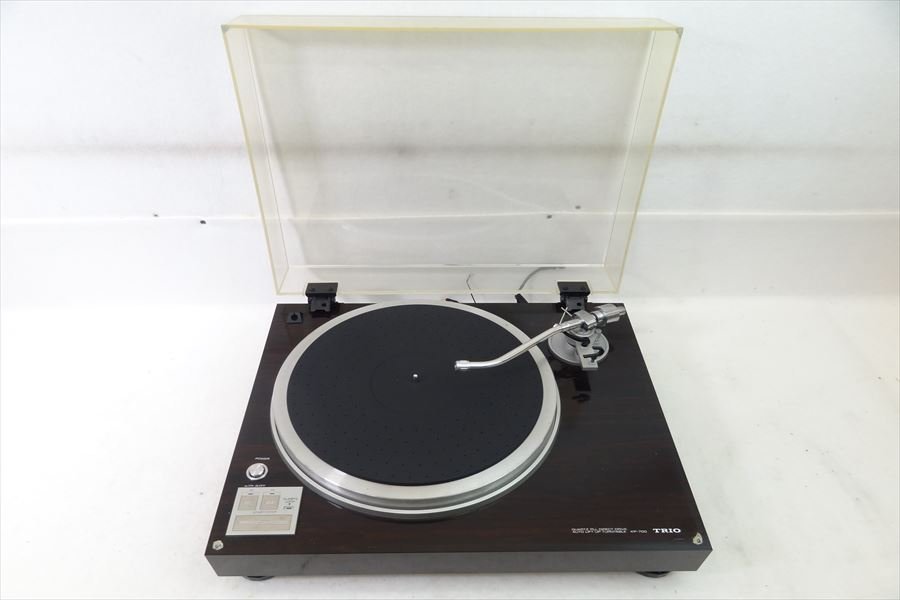 ▼ TRIO トリオ KP-700 ターンテーブル 音出し確認済 中古 現状品 231105K2830