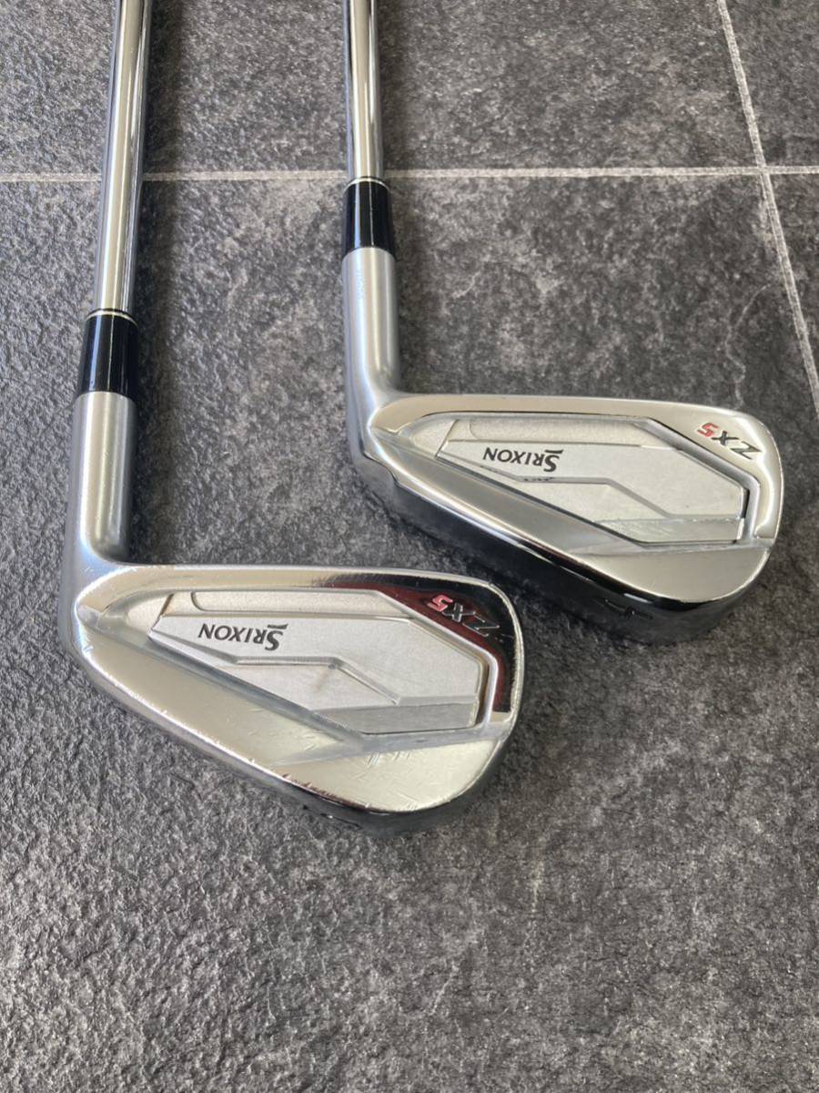 スリクソン SRIXON ZX5 単品 4番アイアン 5番アイアン 2本セット