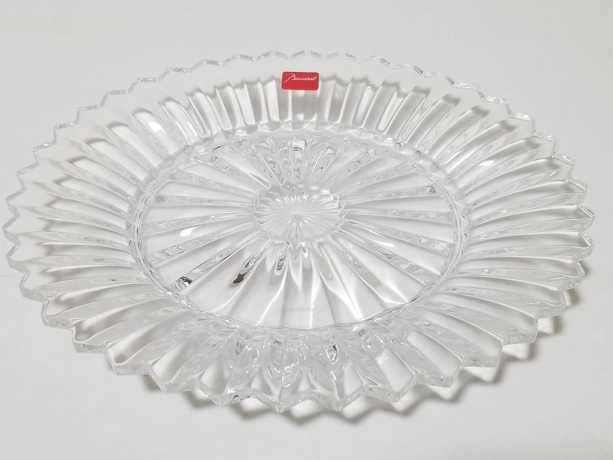 未使用保管品 Baccarat バカラ ミルニュイ プレート バカラ ミルニュイ