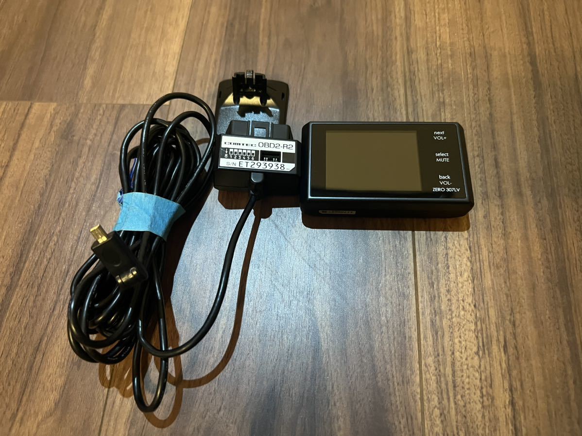 コムテック ZERO 307LV レーダー 探知機 データ更新済み