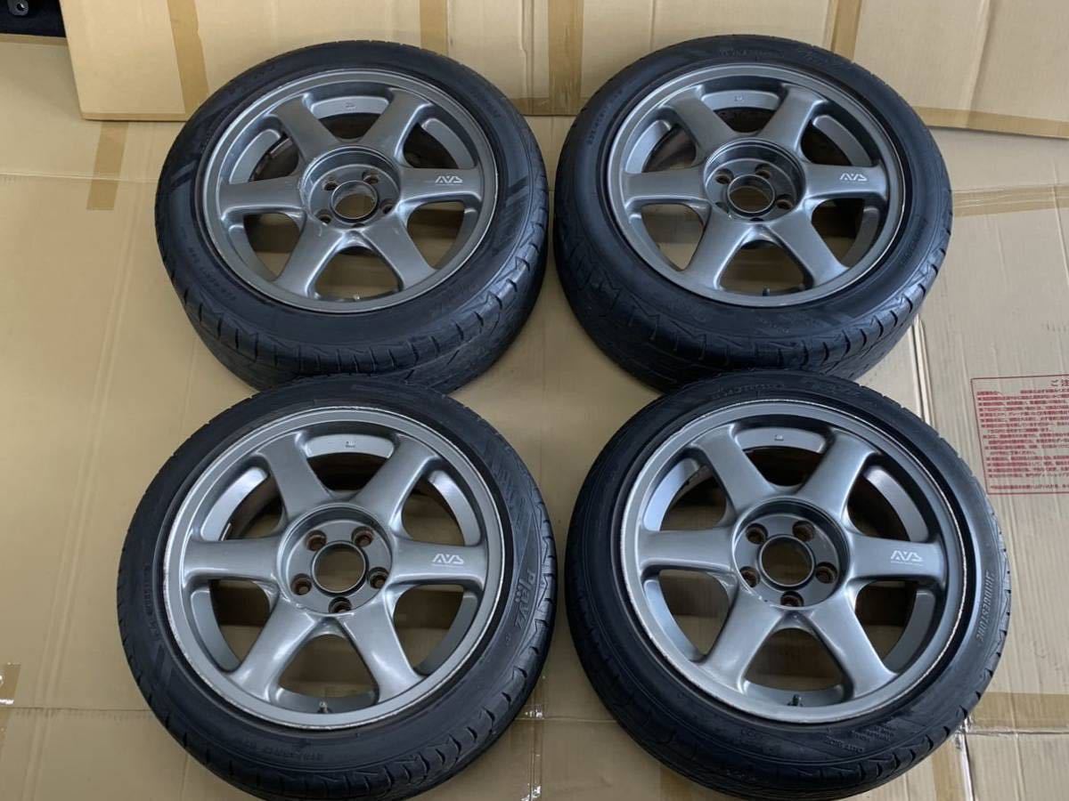 AVS 17インチホイール 8j オフセット35 5穴 114.3 215/45R17 235/45R17