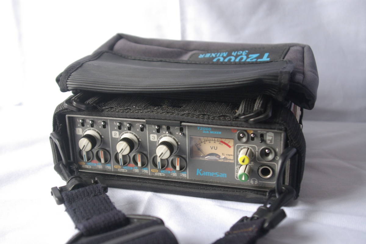 現状品□SIGMA シグマ Kamesan KS-T2000 3ch ポータブルミキサー KS