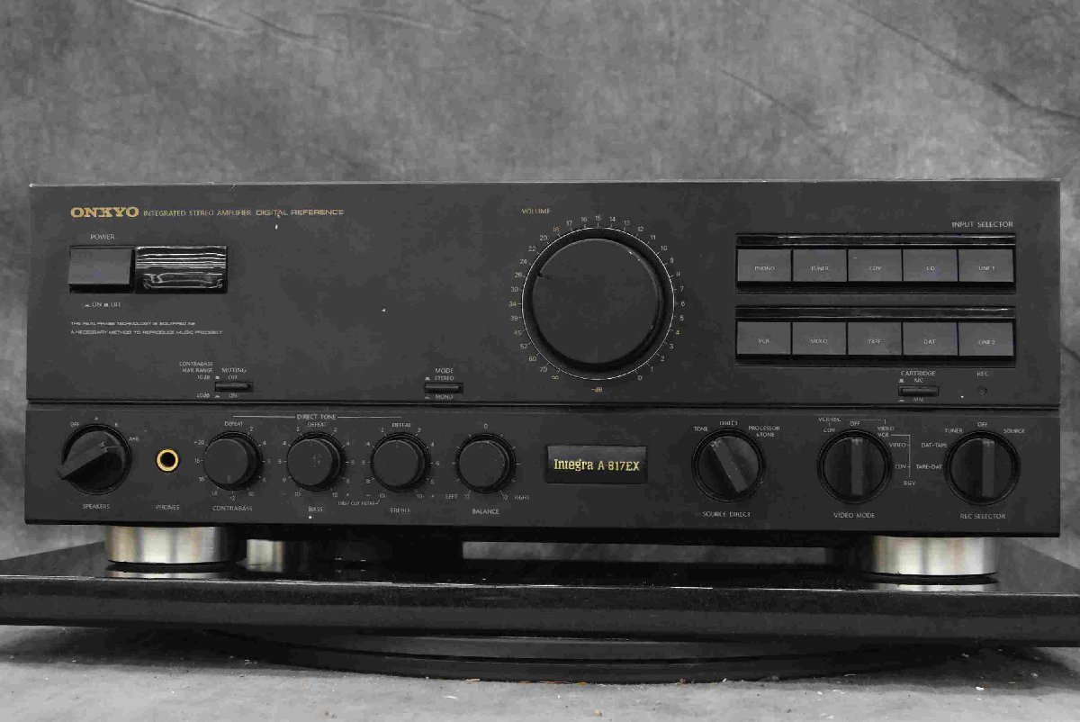 整備済 ONKYO オンキョー プリメインアンプ Integra A-817D