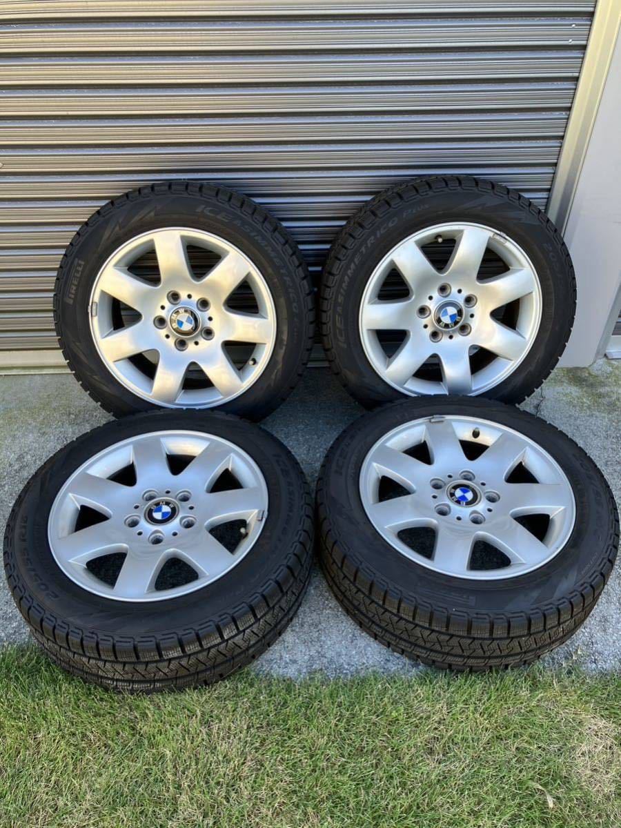 BMW純正ホイール＆スタッドレスタイヤ 4本/205-55R16(16X7J 5-120 +47 